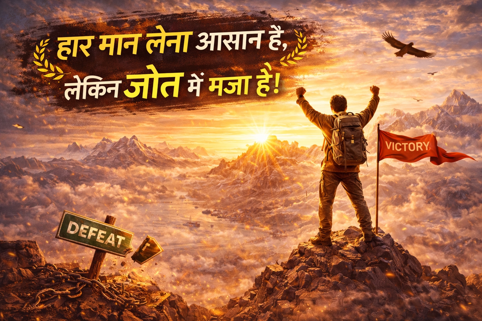 Motivational Shayari 2 Line for Success in Hindi