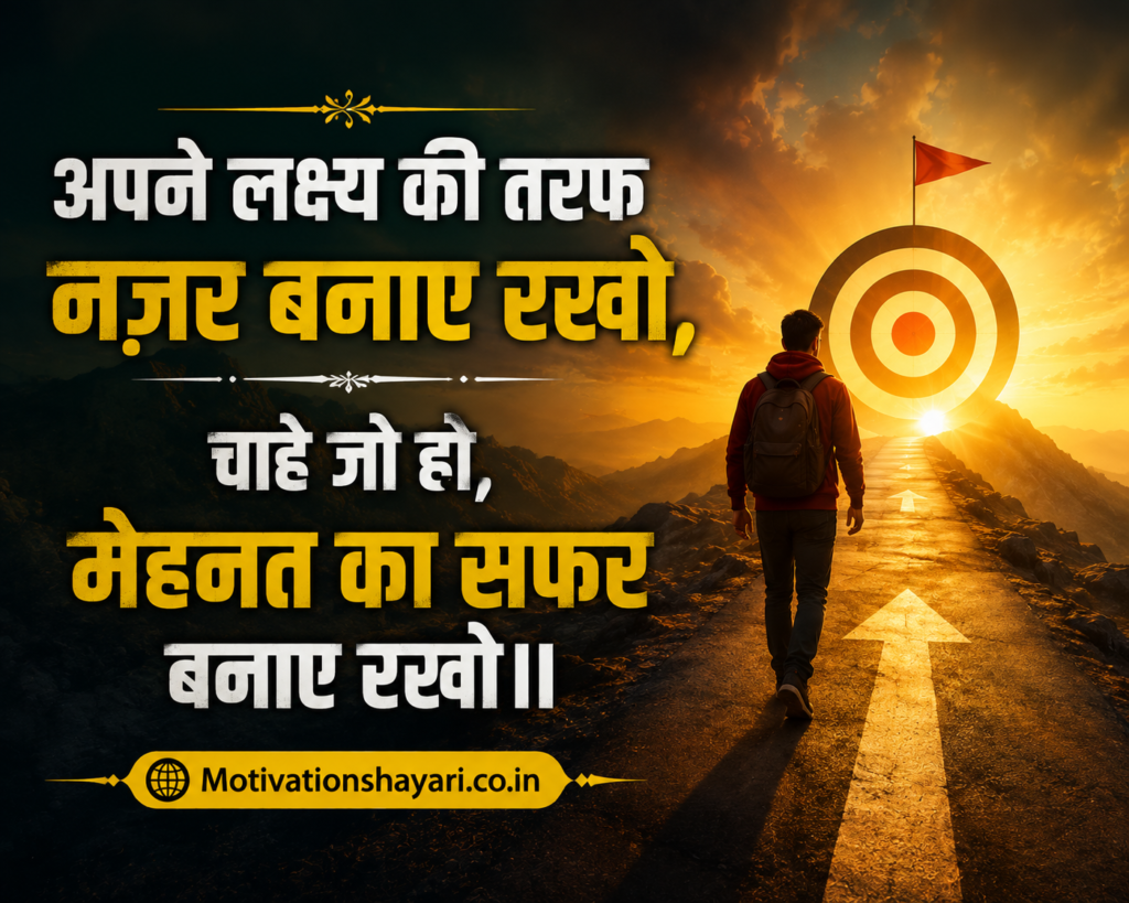 Motivational Shayari in Hindi for Success